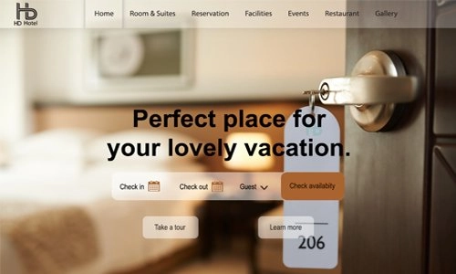 Điểm qua vài mẫu thiết kế web khách sạn hot nhất năm 2022