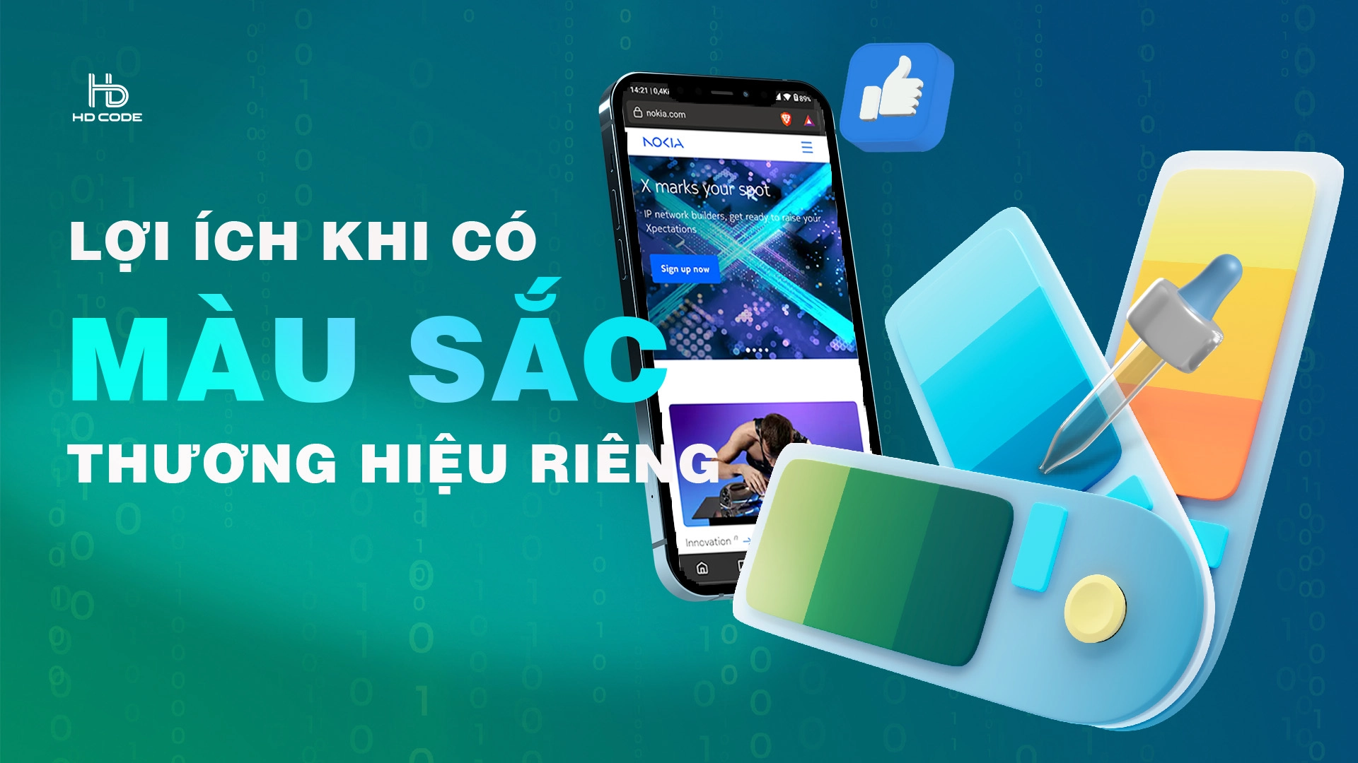 Màu sắc thể hiện ý nghĩa của thương hiệu như thế nào ?
