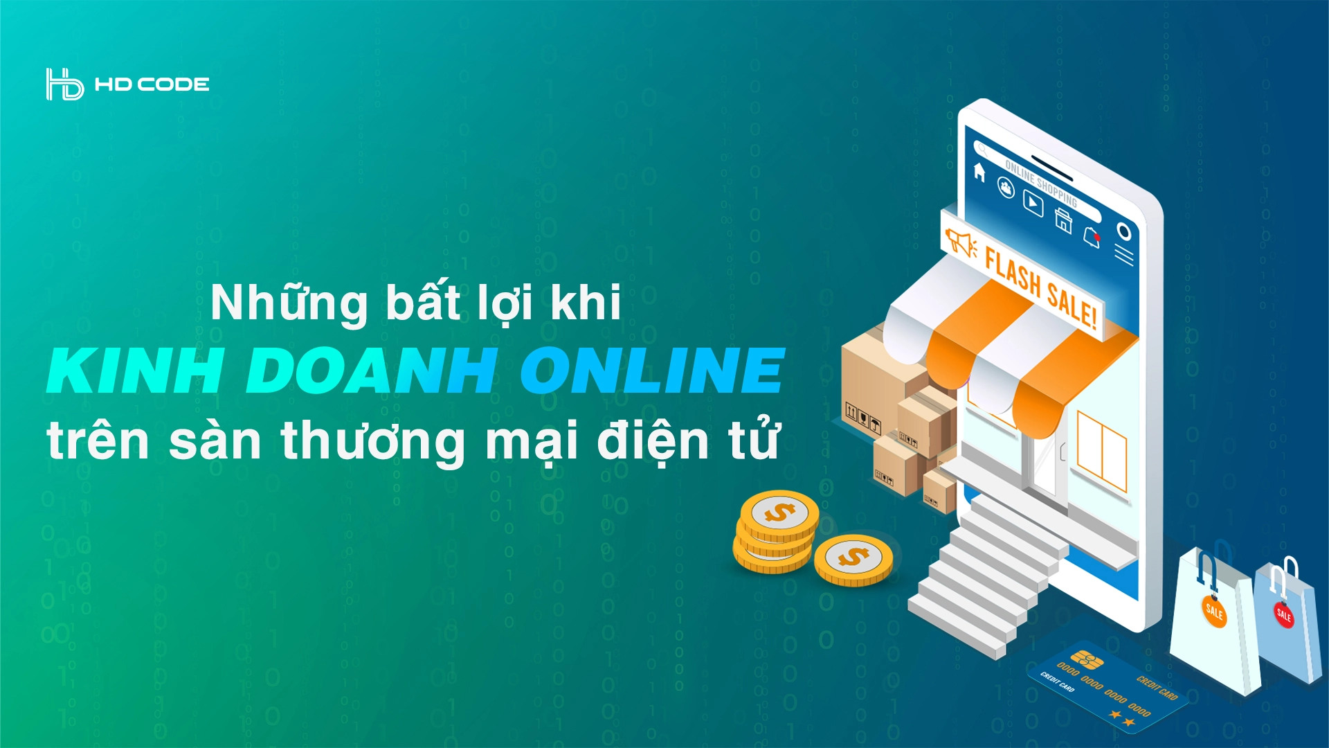 Những bất lợi khi kinh doanh online trên sàn thương mại điện tử