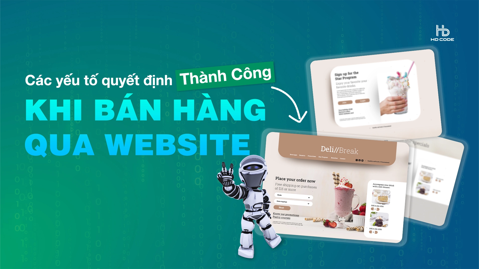Yếu tố quyết định thành công khi bán hàng qua website